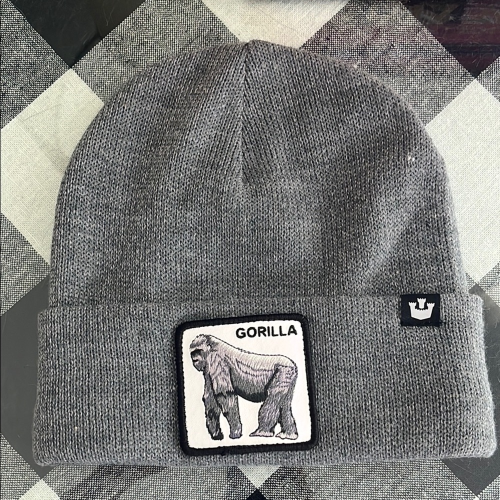 Goorin Bros gorilla the farm Beanie Hat OS